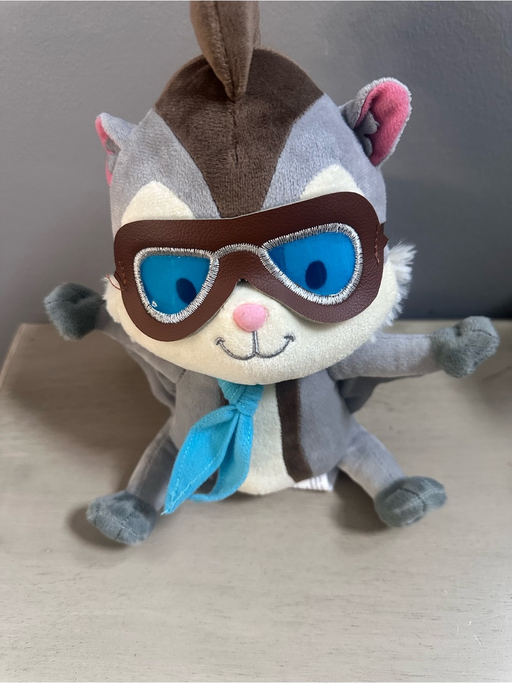 Rare Retired Salesforce Flo the Flying Squirrel Plushie Stuffed Animal